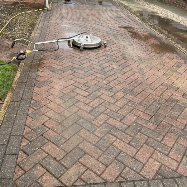 Driveway Pressure Washing
